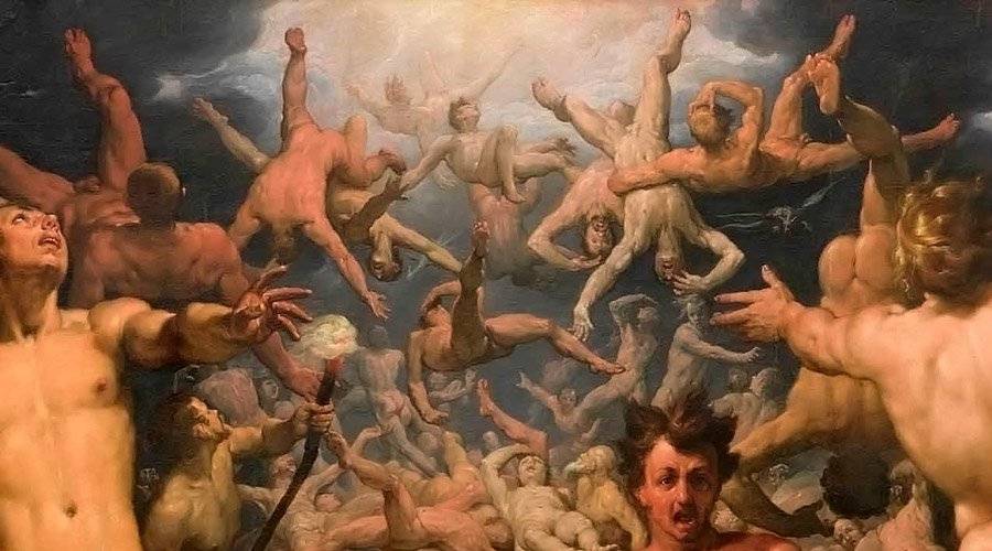 A visão do Inferno, mostrada aos Pastorinhos de Fátima